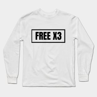 Free!! Free!! Free!! Long Sleeve T-Shirt